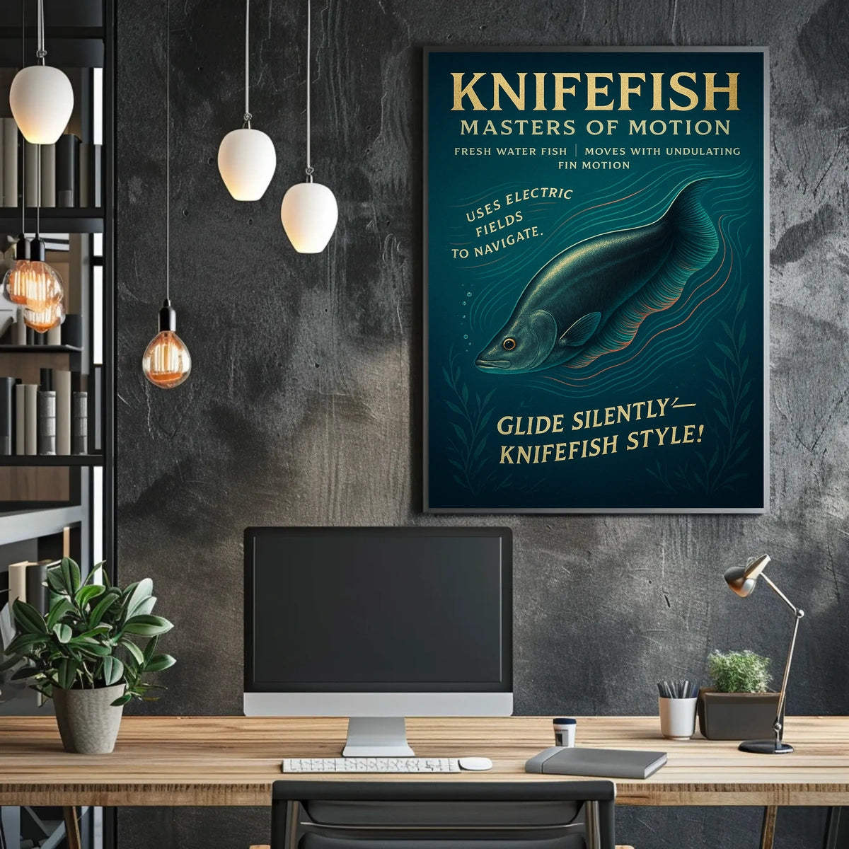 Knifefish Masters of Motion Poster