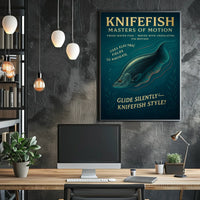 Knifefish Masters of Motion Poster