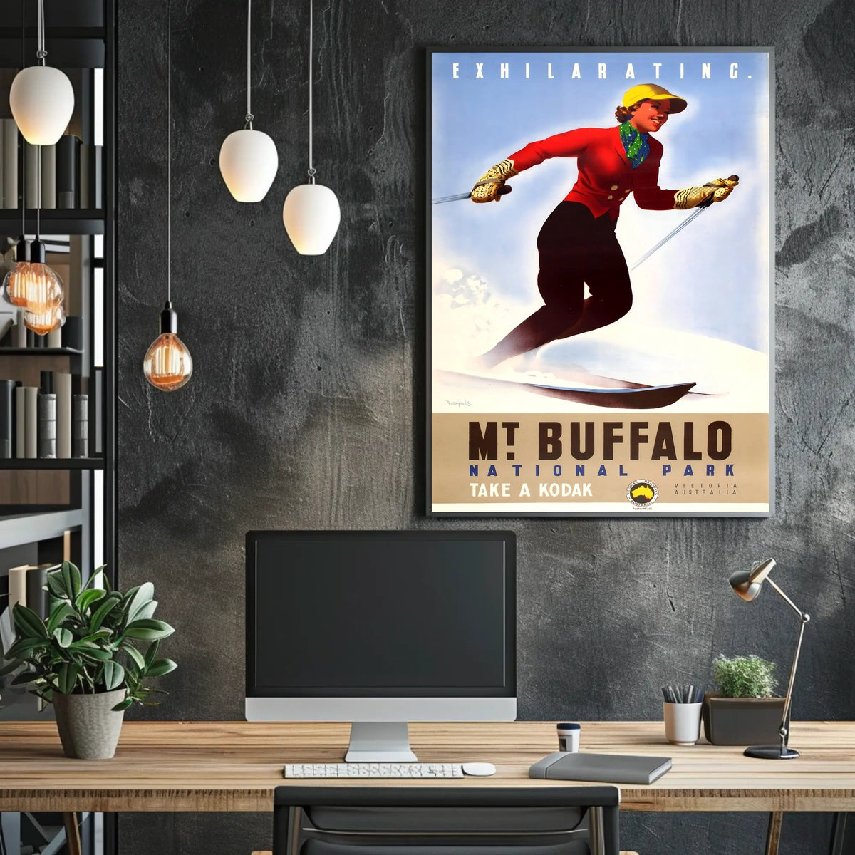 Exhilarating Adventure At Mt. Buffalo Poster