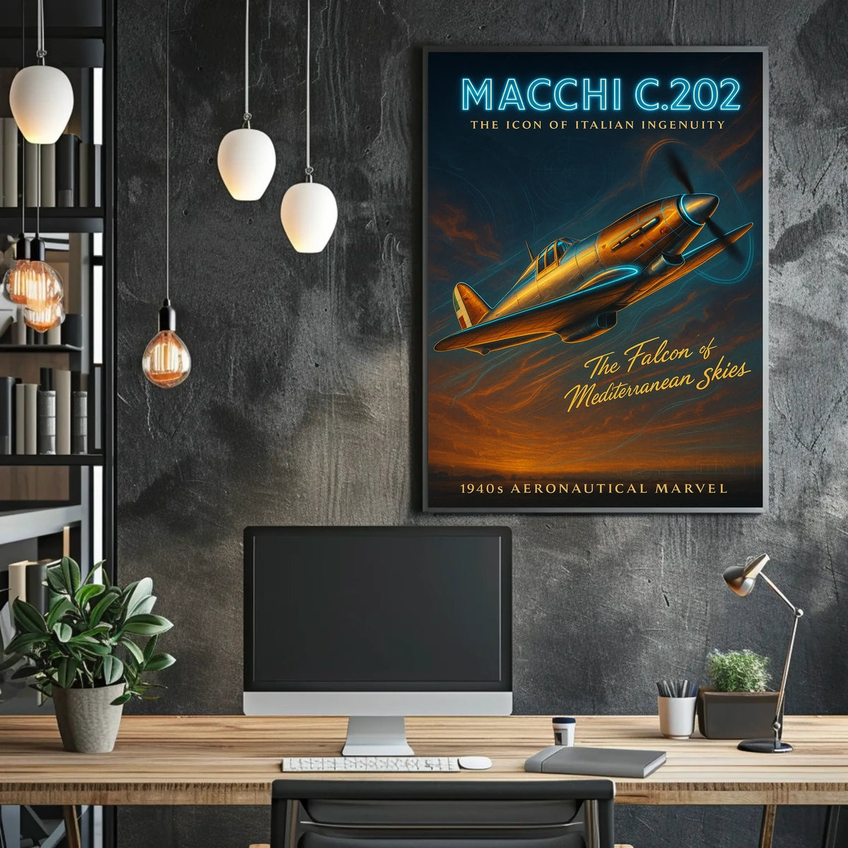 Macchi C.202 The Icon of Italian Ingenuity Poster