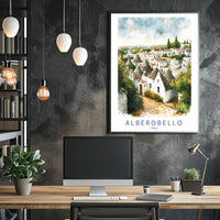 Scenic View of Alberobello Poster PosterGoat