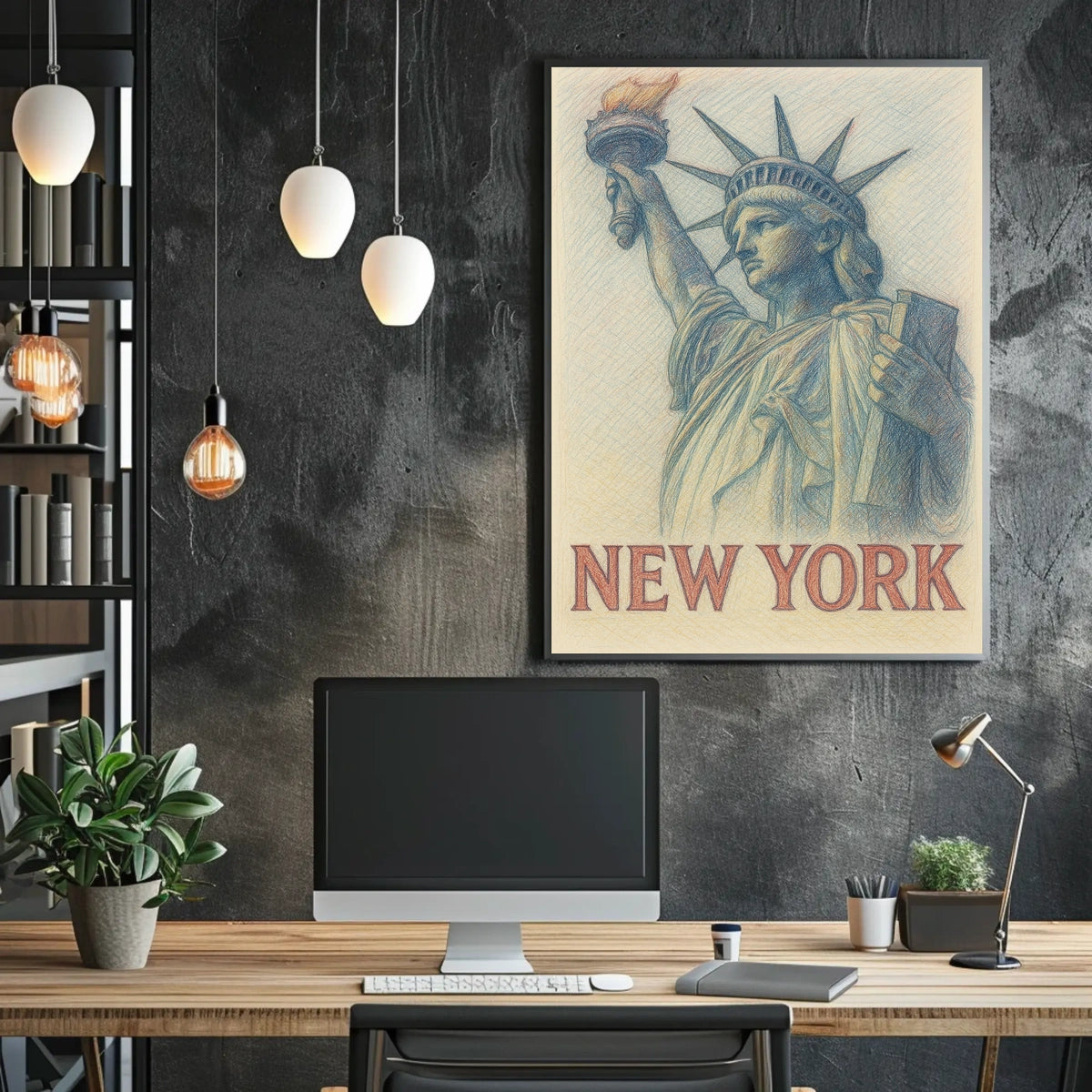 Statue Of Liberty New York Poster