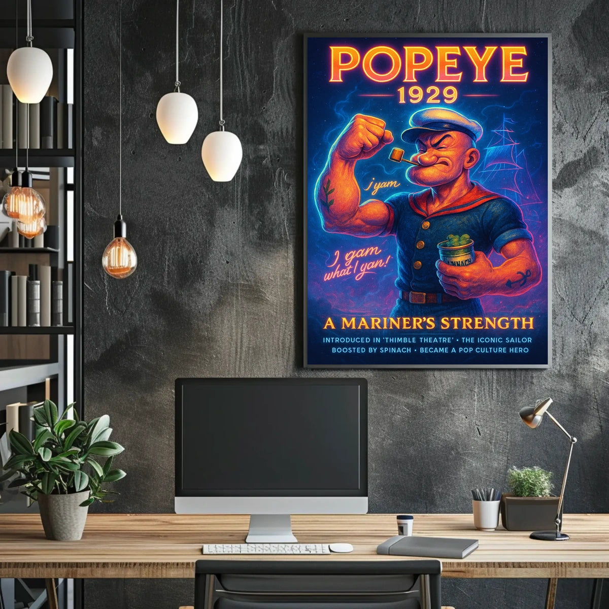 Popeye 1929 Art Poster POP-70
