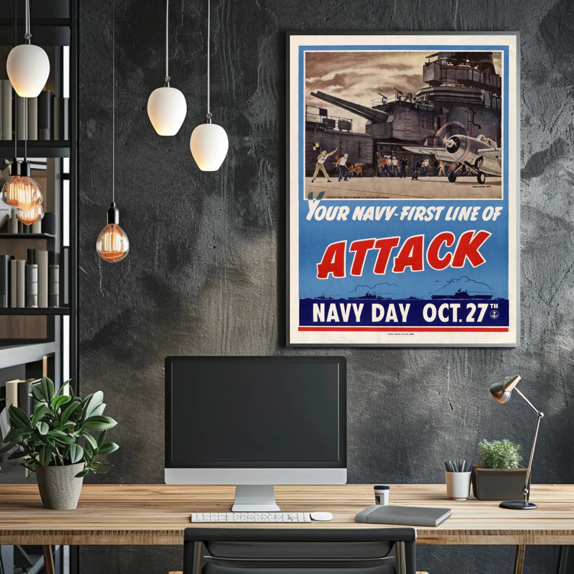 Navy Day Celebration Poster PosterGoat