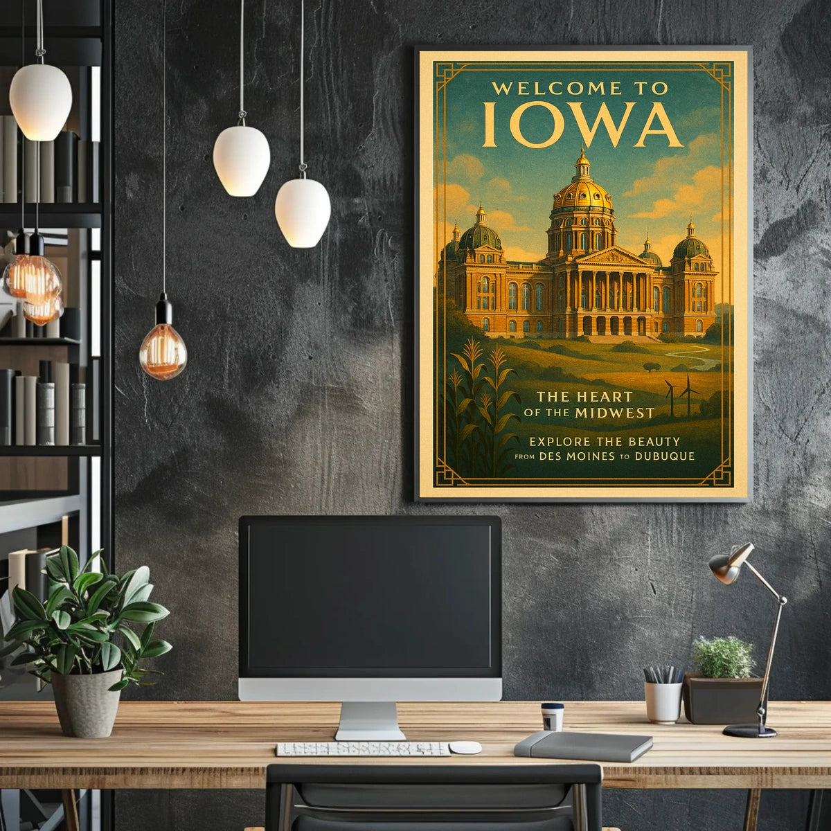 Welcome to Iowa Poster