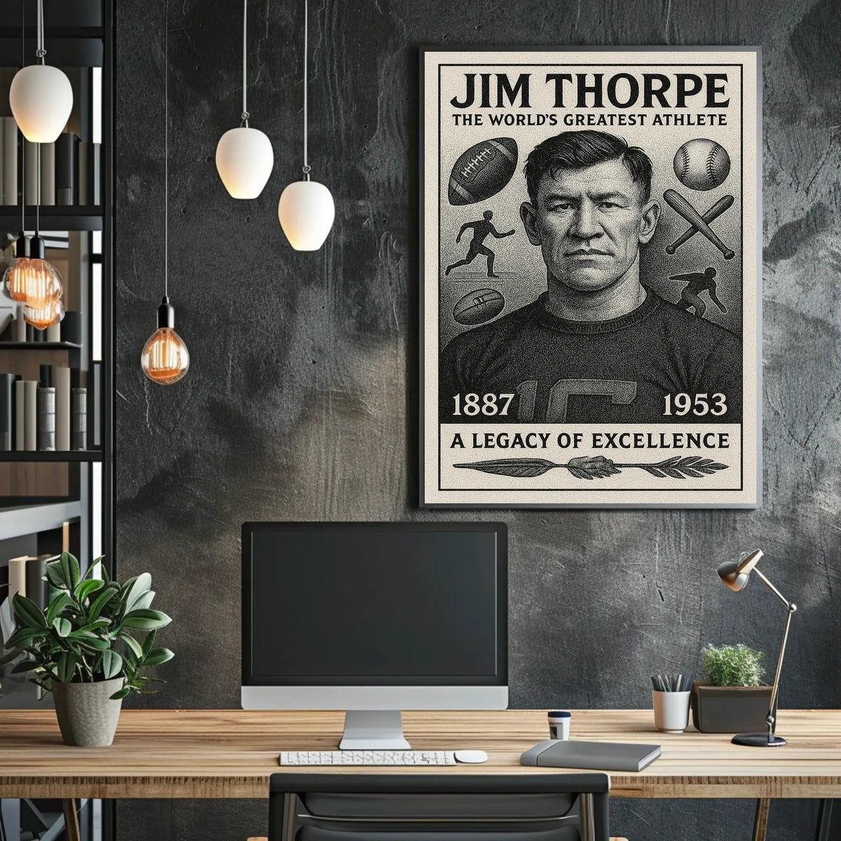 Jim Thorpe Legacy of Excellence Poster