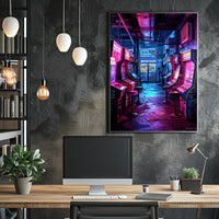 Retro Arcade Haven Poster