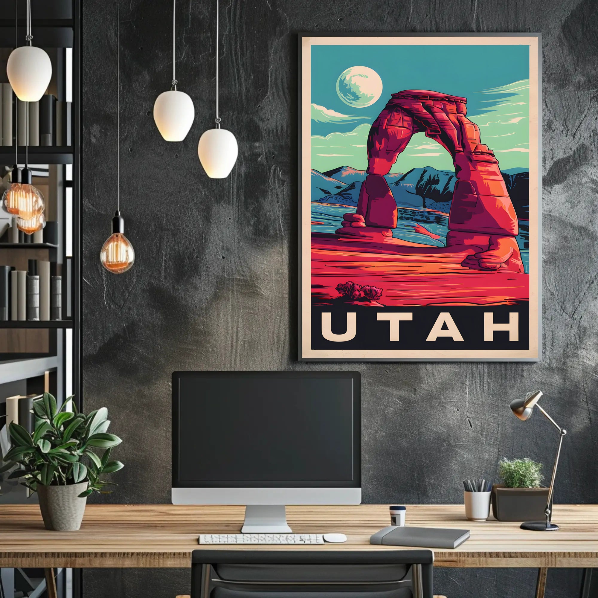 Iconic Utah Landscape Poster