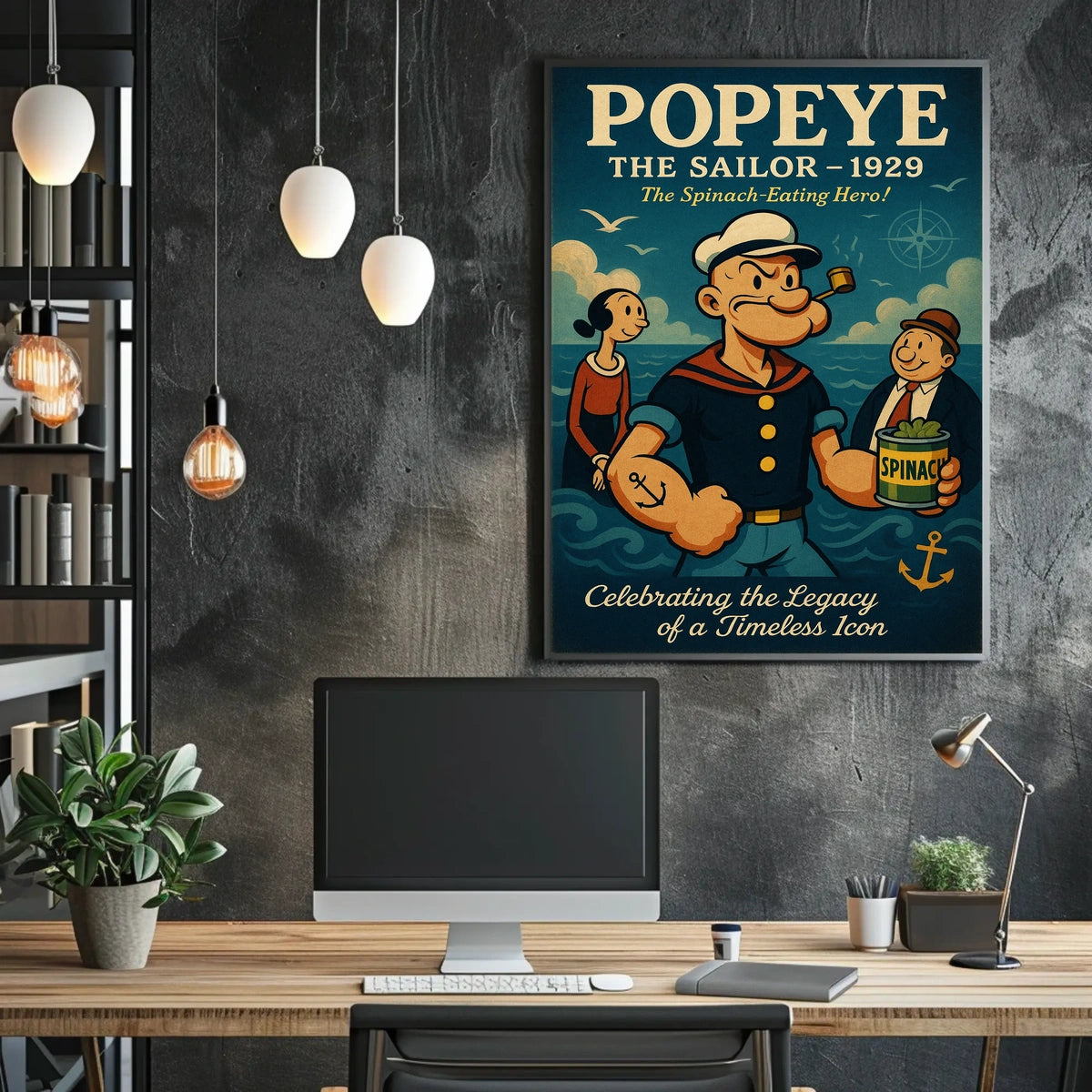 Popeye 1929 Art Poster POP-102