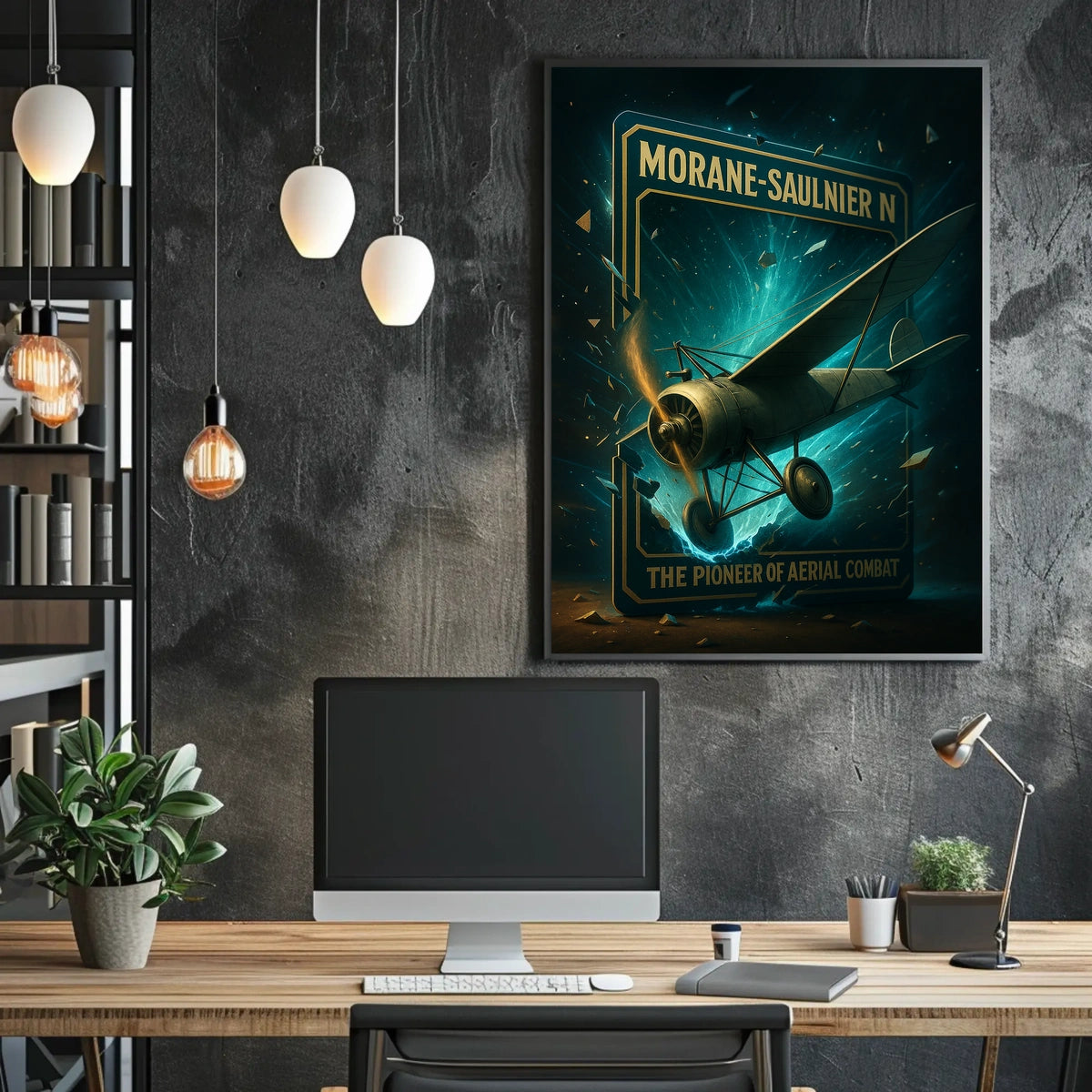 Morane-Saulnier N The Pioneer Of Poster
