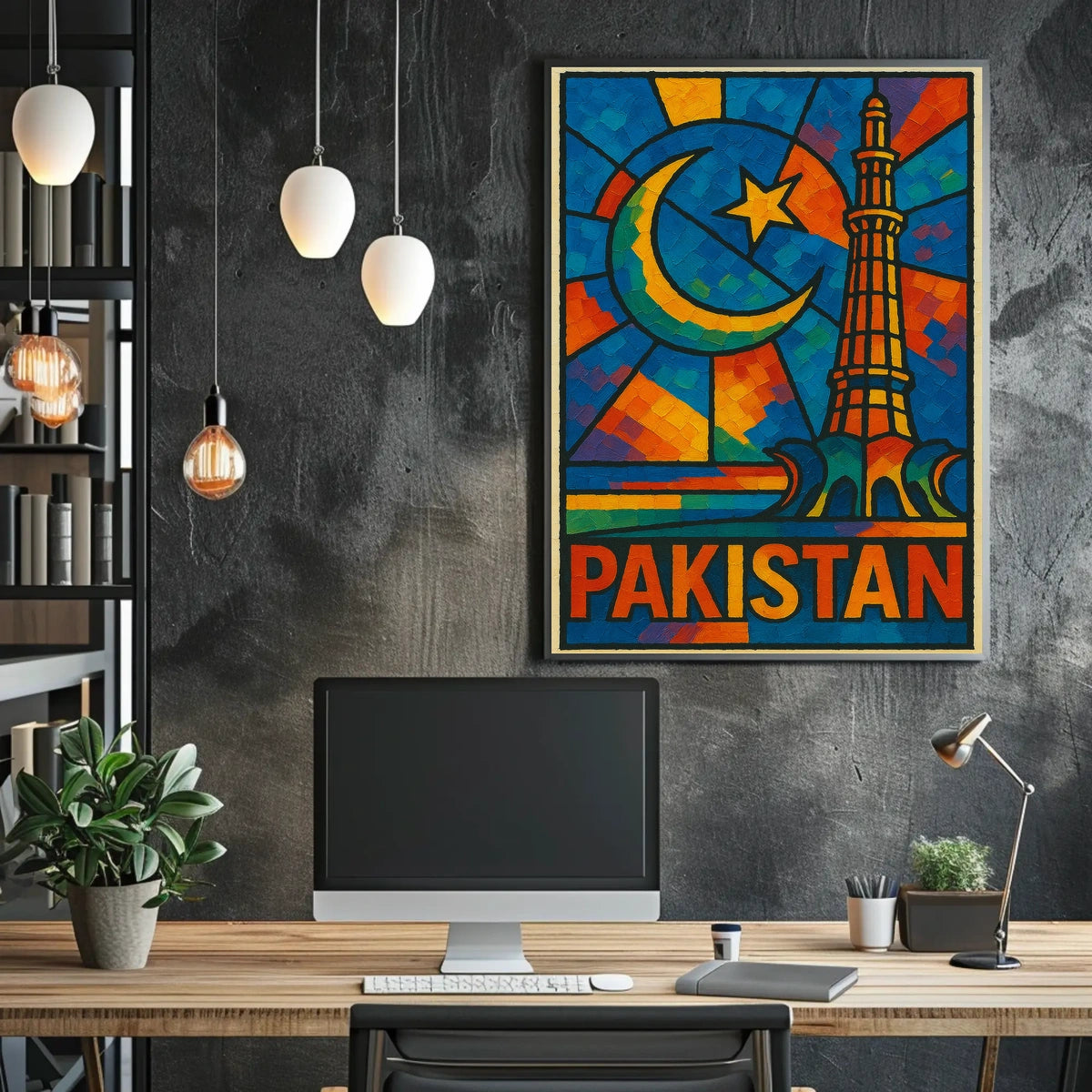 Pakistan A Vibrant Tribute Poster