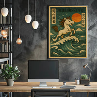 The Brave Horses Adventure Poster PosterGoat