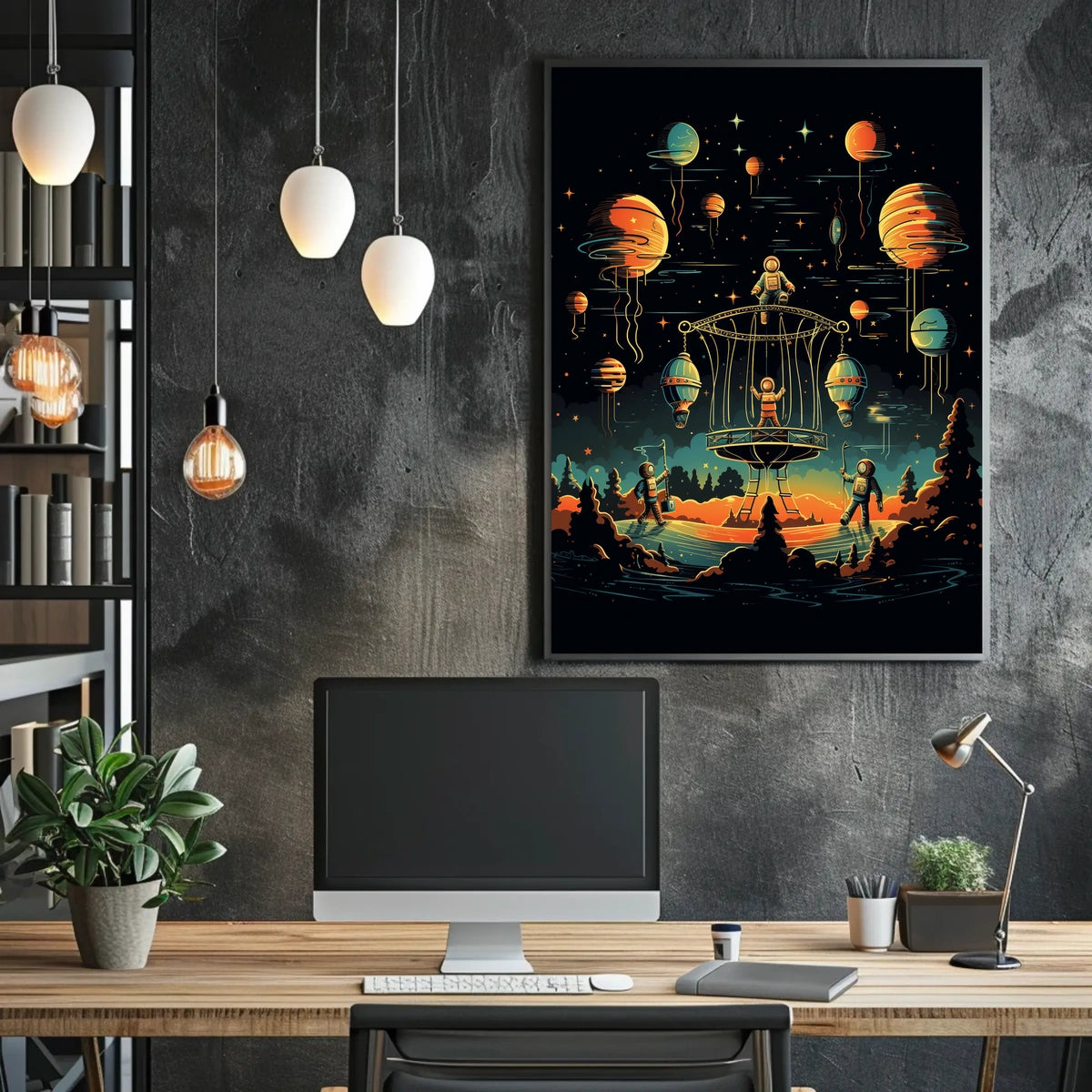Cosmic Adventure Poster
