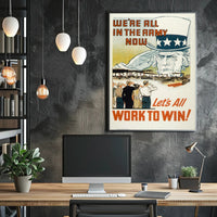 Unity on the Home Front WWII Poster