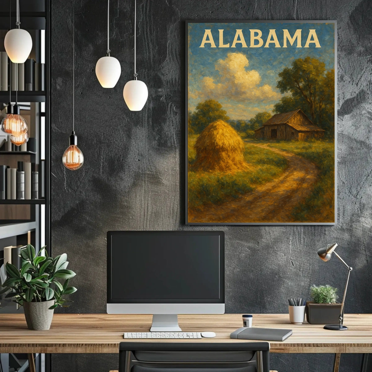 Alabama Countryside Poster