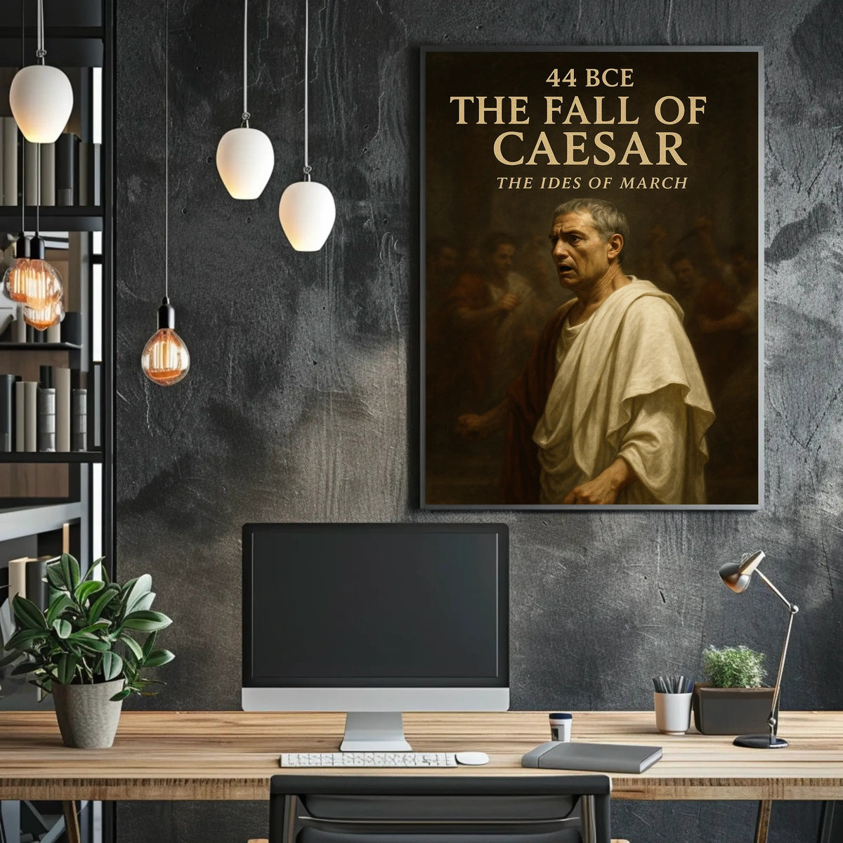 The Fall Of Caesar Poster