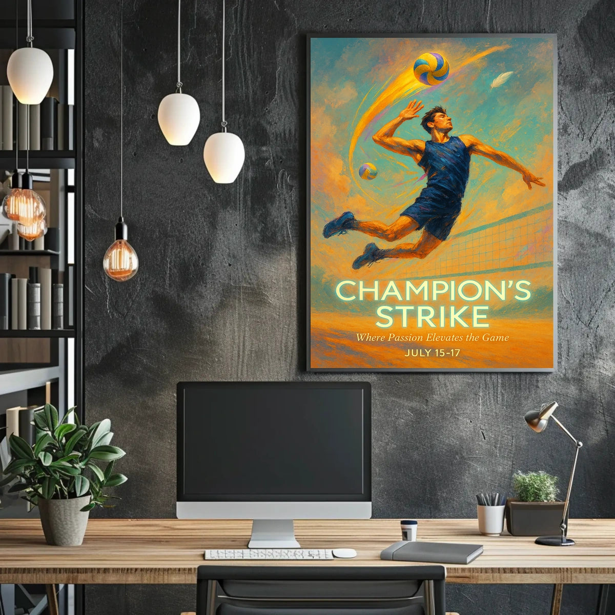 Champions Strike Poster