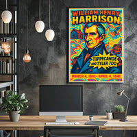 William Henry Harrison 9th President Poster PosterGoat