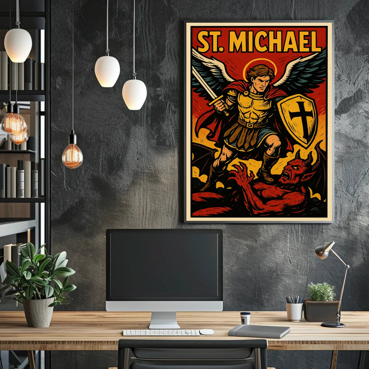 St. Michael The Archangel Poster
