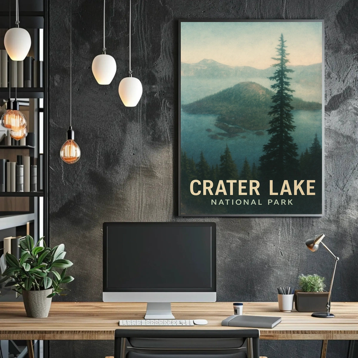 Crater Lake National Park Poster