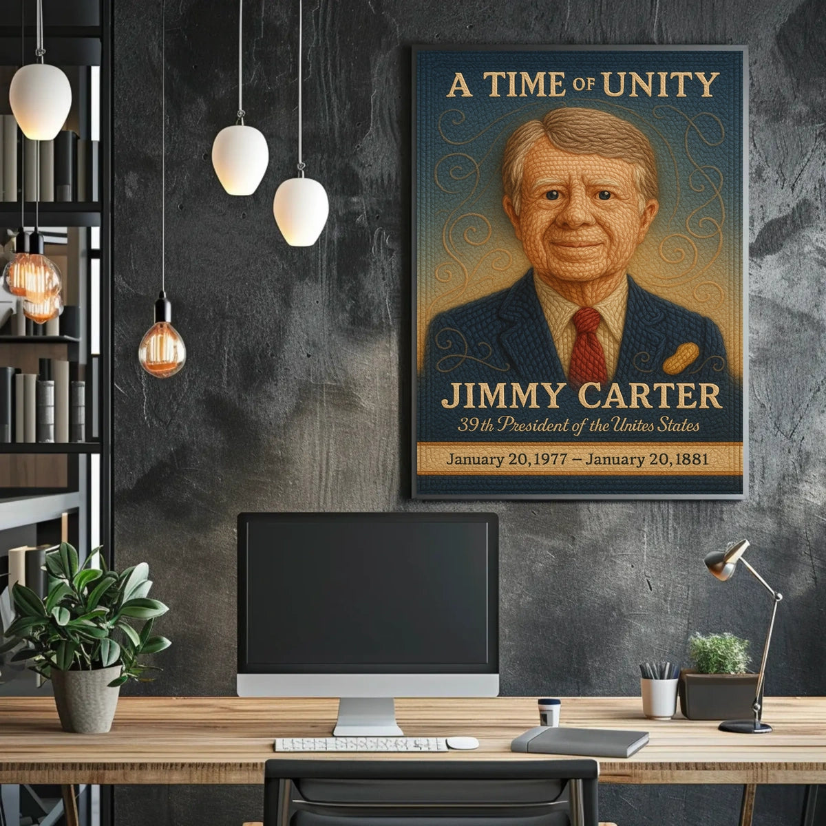 Jimmy Carter 39th President Poster