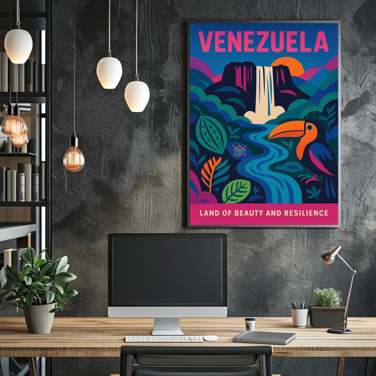 Venezuela Land Of Beauty And Poster