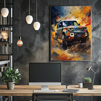 Dynamic Off-Road Adventure Poster PosterGoat