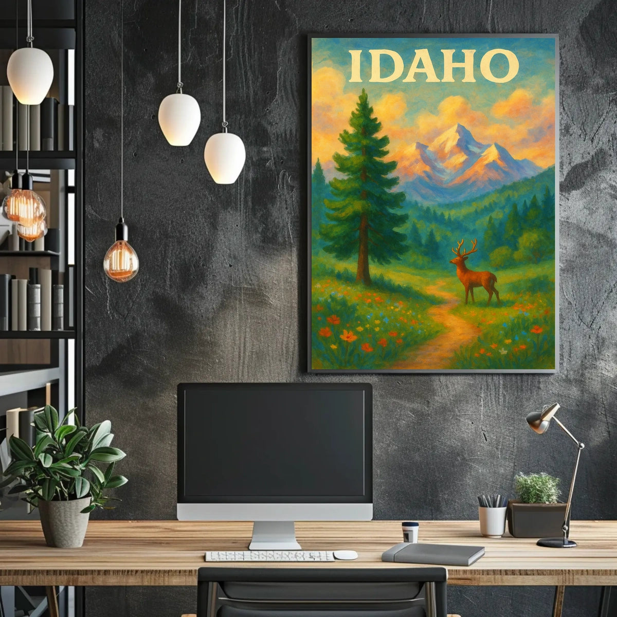 Idaho Wilderness Poster