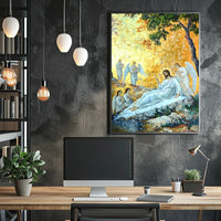 Serene Divine Gathering Poster