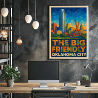 The Big Friendly Oklahoma City Poster
