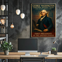 George Washington 1st President Poster PosterGoat