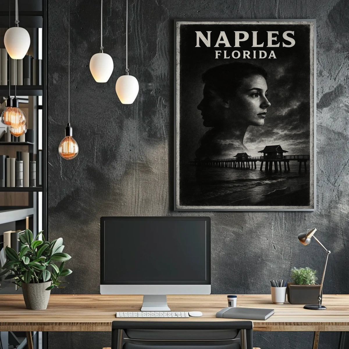 Naples, Florida A Visual Journey Poster