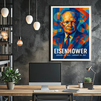 Collector Vintage Eisenhower Travel Poster