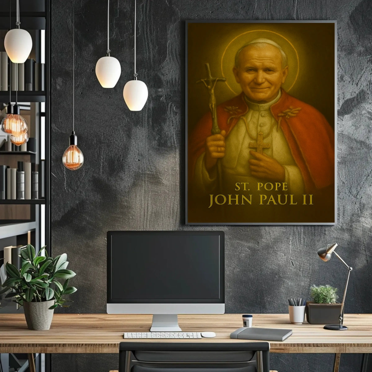 St. Pope John Paul Ii Poster