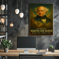 Martin Van Buren History Buff Neoclassical Realism Poster