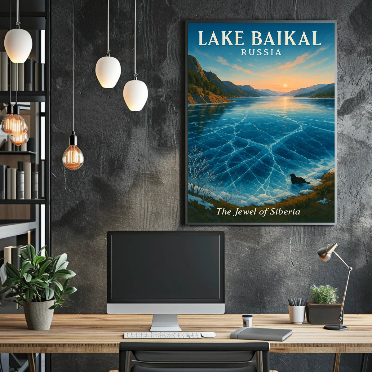 Lake Baikal The Jewel of Siberia Poster