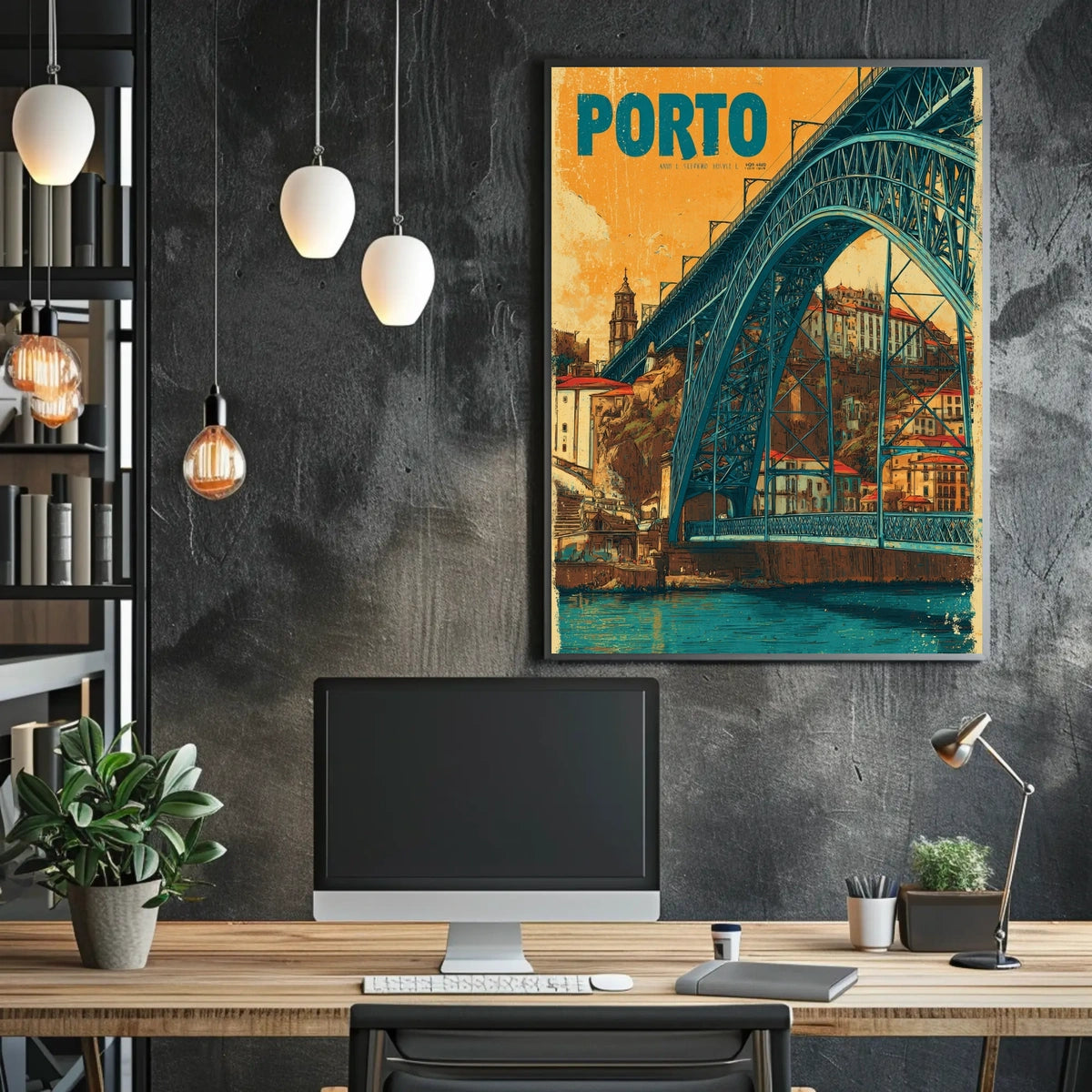Porto Architectural Marvel Poster