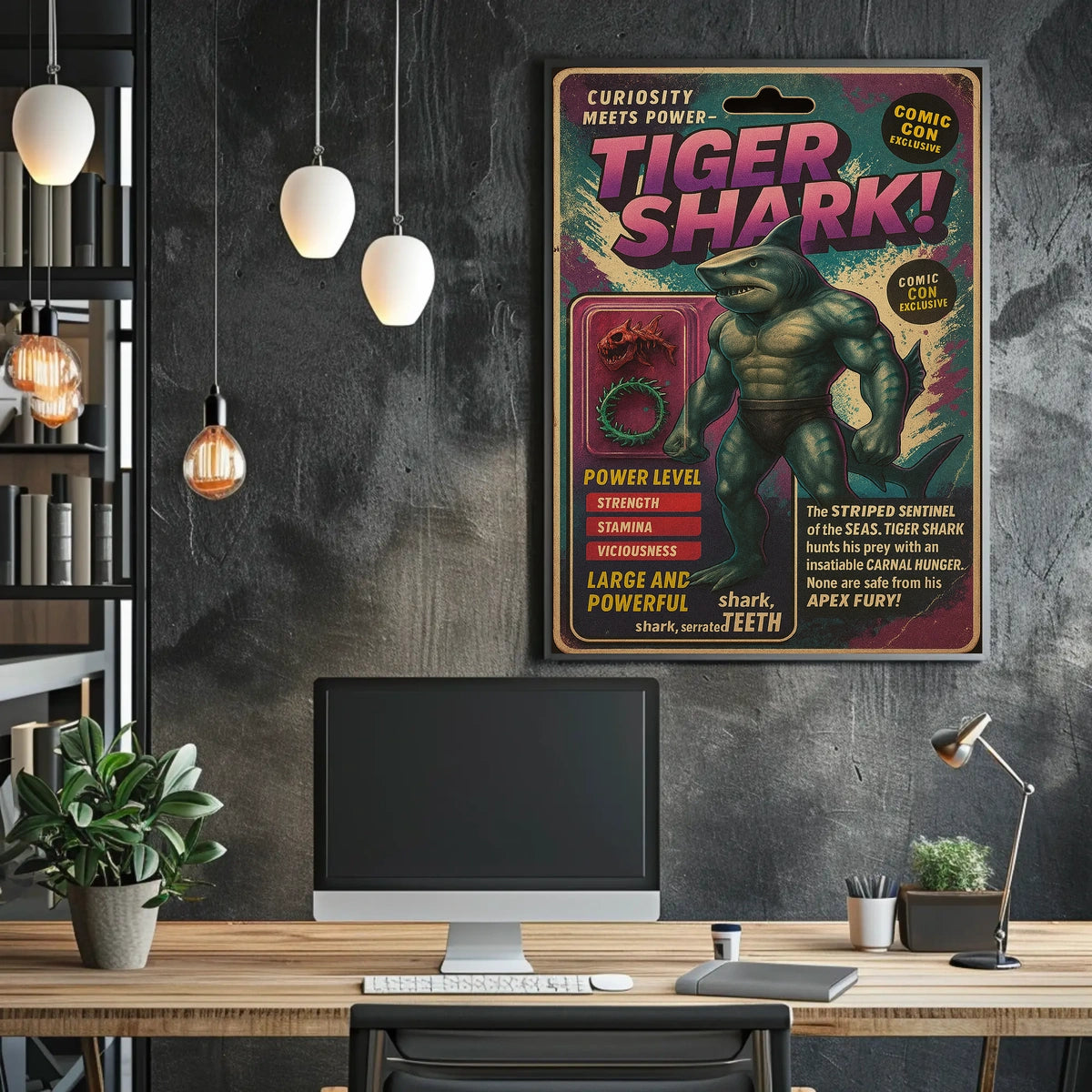 Tiger Shark Comic Con Exclusive Poster