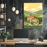 Pastoral Tranquility Poster