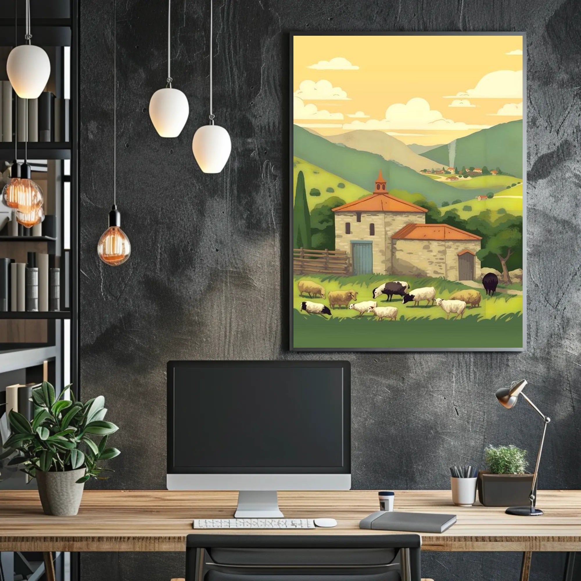 Pastoral Tranquility Poster