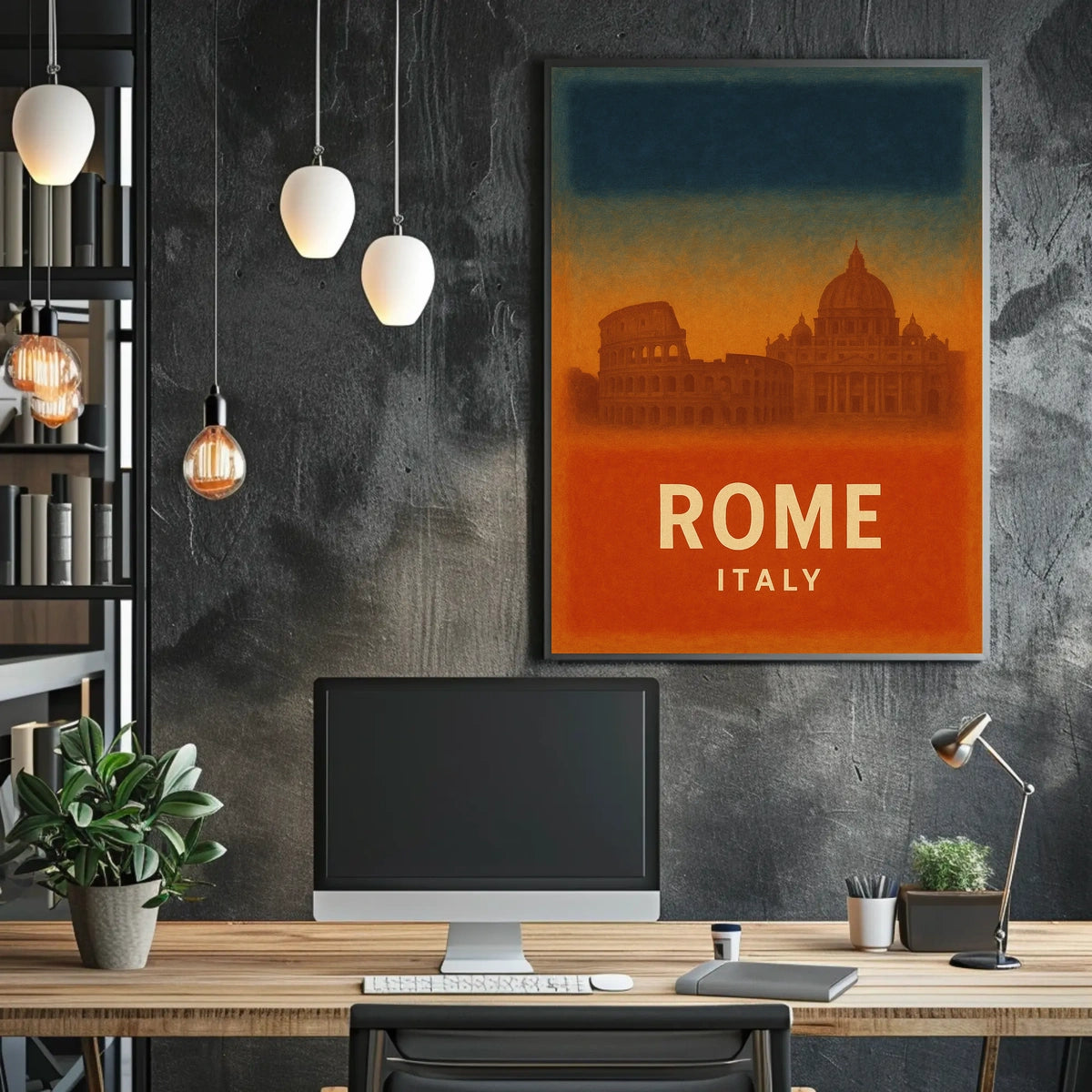 Rome Travel Poster