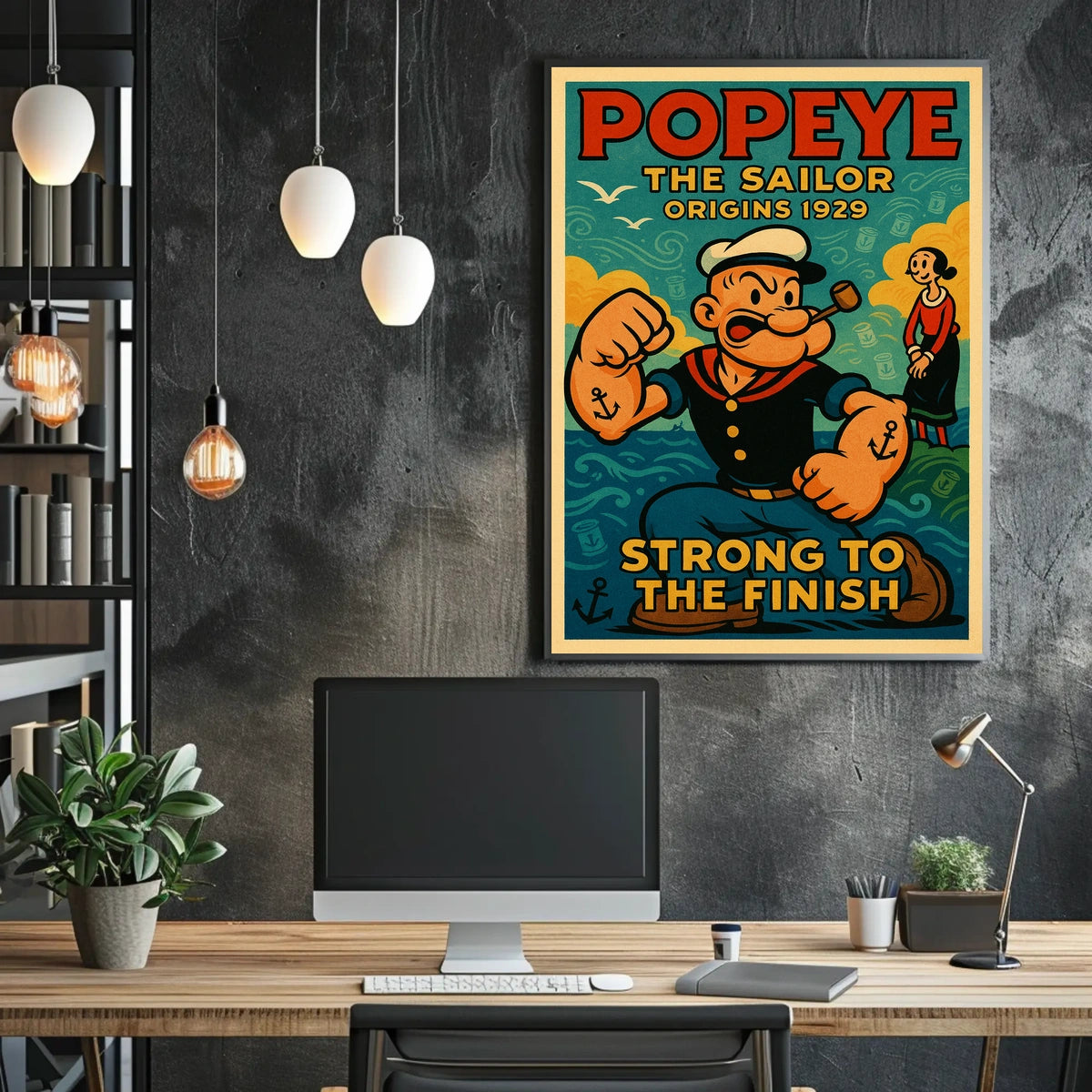 Popeye 1929 Art Poster POP-235