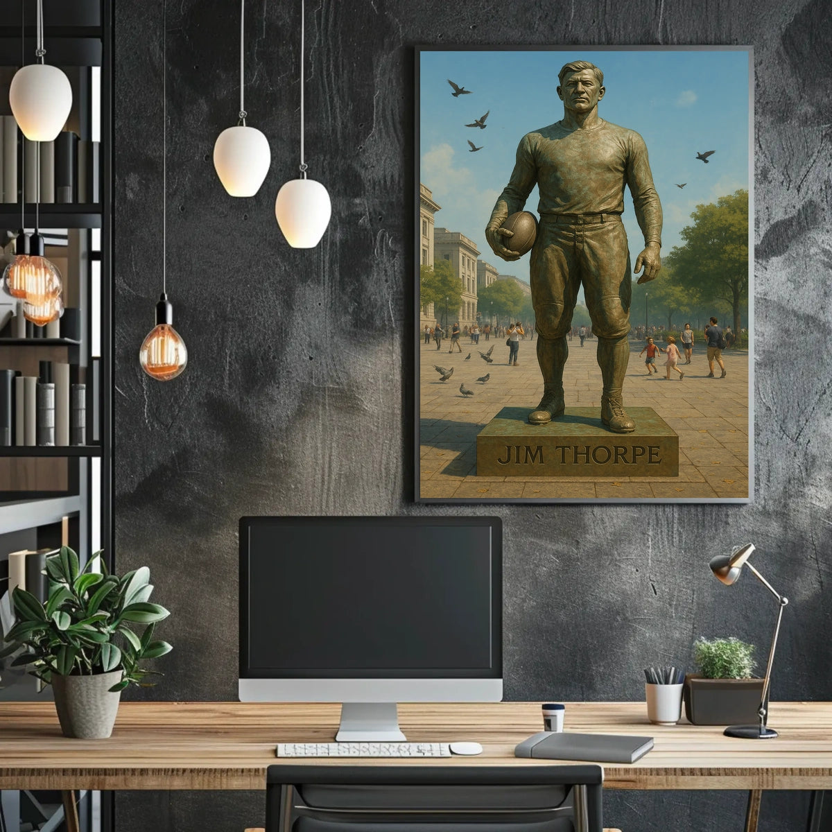 Legacy of a Legend Jim Thorpe Poster