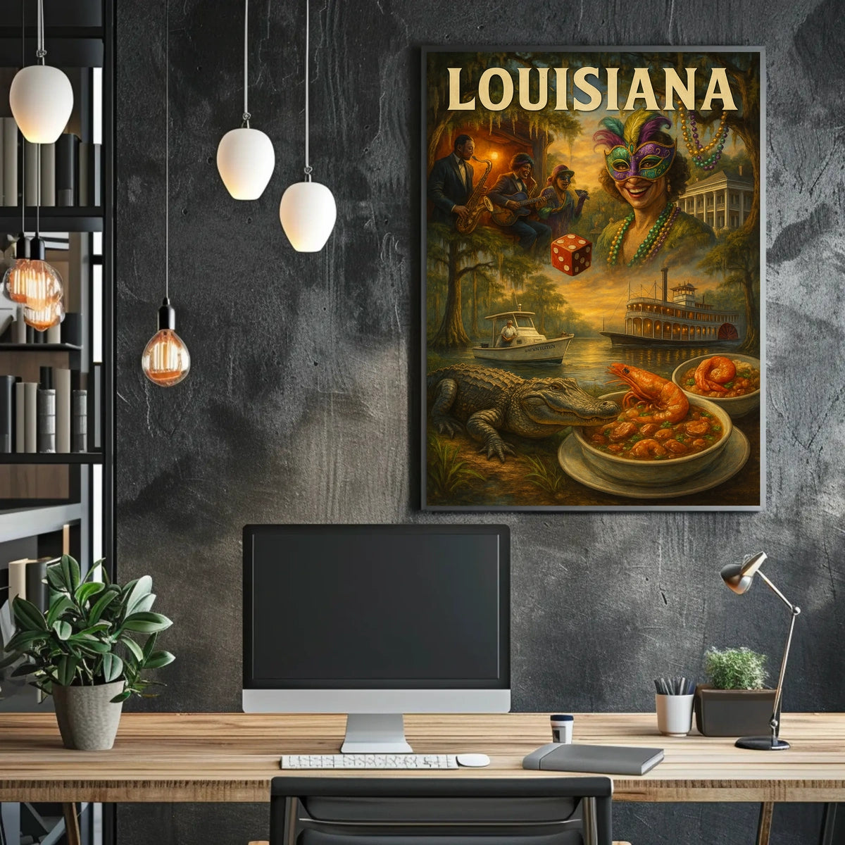 Louisiana Celebration Poster
