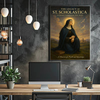 The Legacy of St. Scholastica Poster PosterGoat