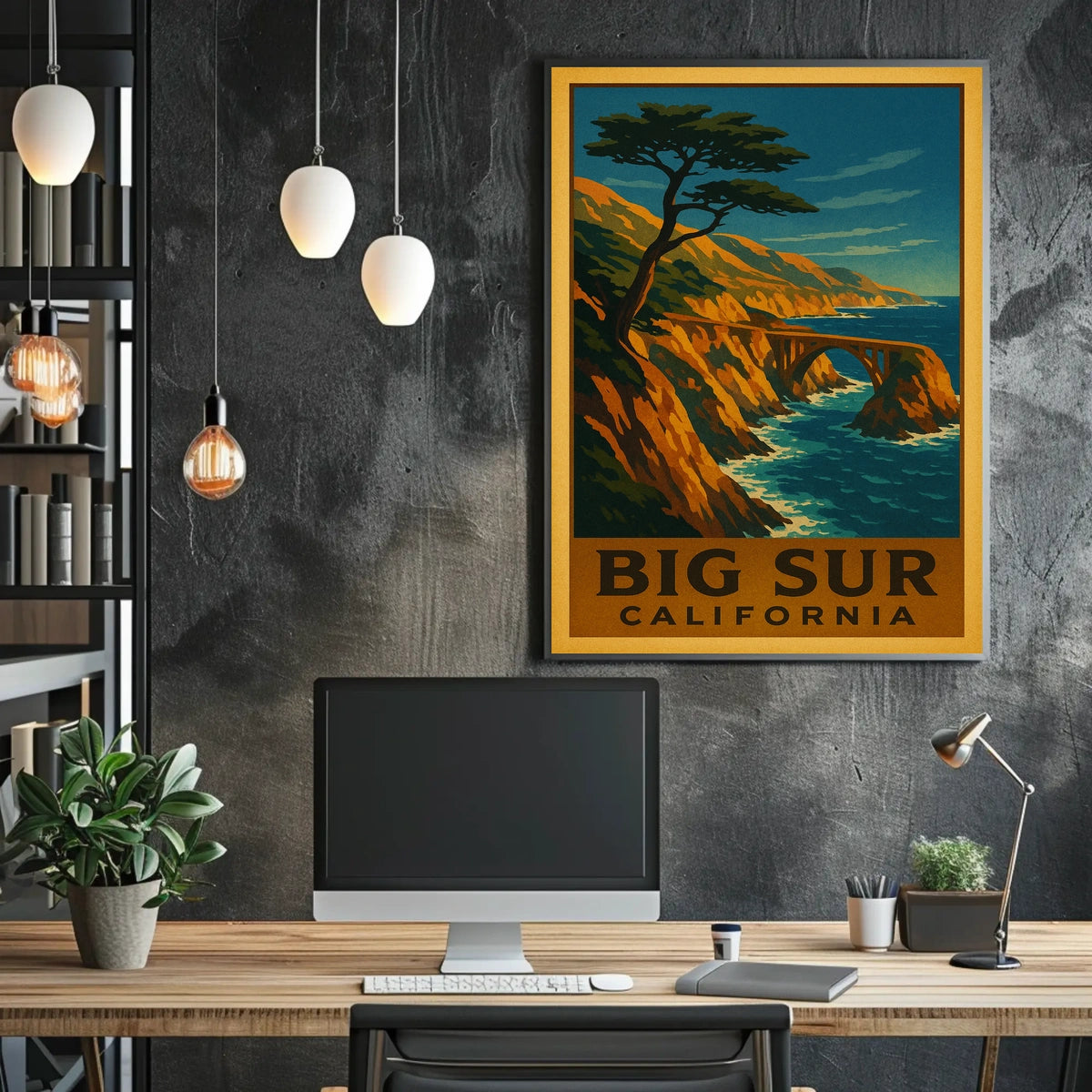 Big Sur, California Poster