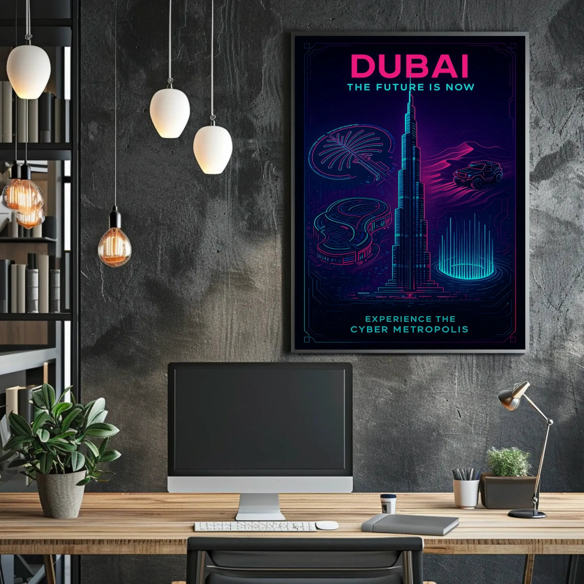 Dubai The Future Is Now Poster