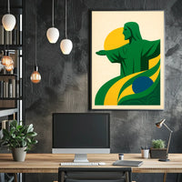 Embrace of Brazil Poster