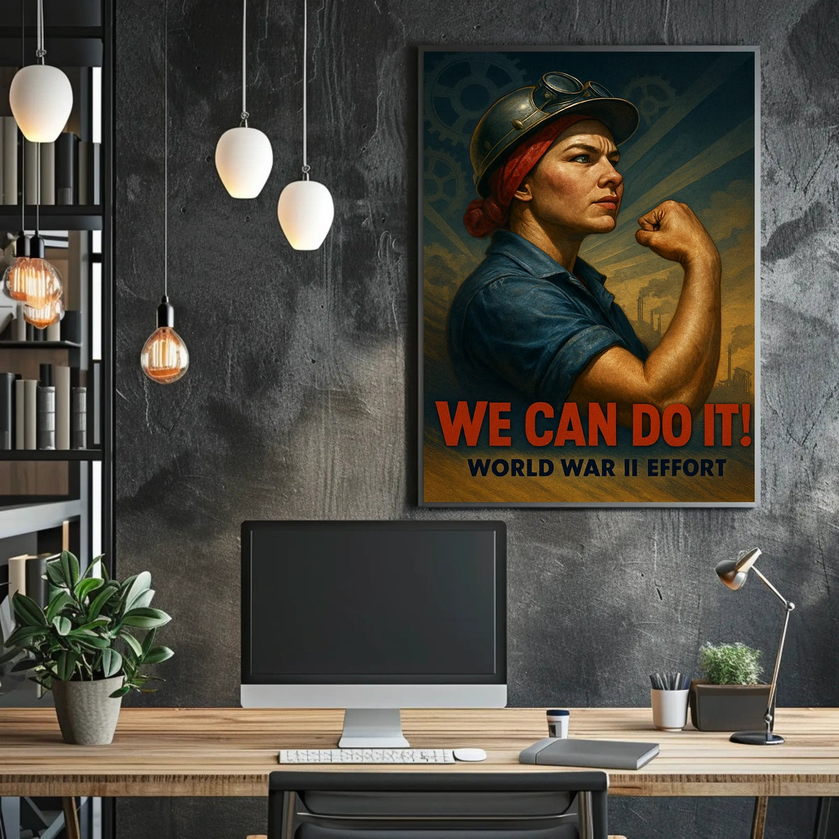 We Can Do It World War II Effort Poster