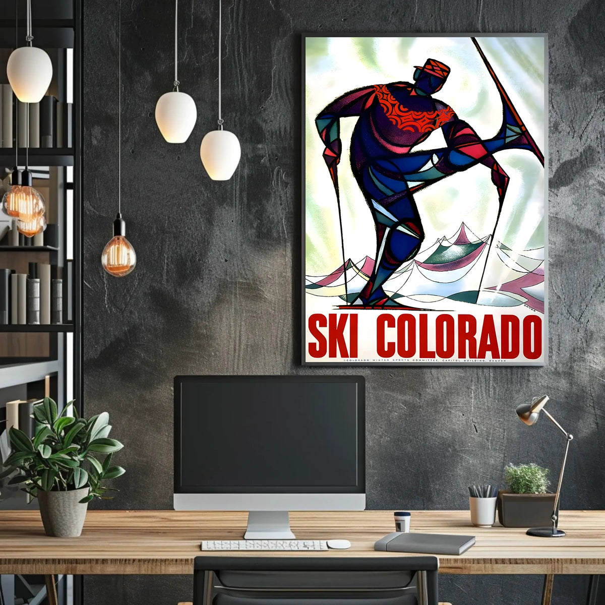 Ski Colorado Poster